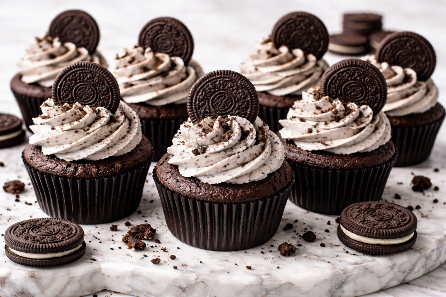 cookies and cream cupcake recipe