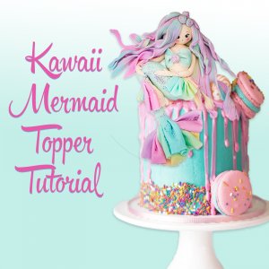 Kawaii Mermaid Topper Tutorial