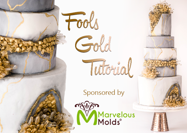 How To Use Gold Leaf On a Cake, Sneak Peak