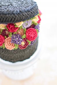 Buttercream Hatbox Cake