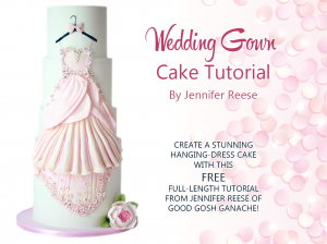 WEDDING GOWN CAKE TUTORIAL