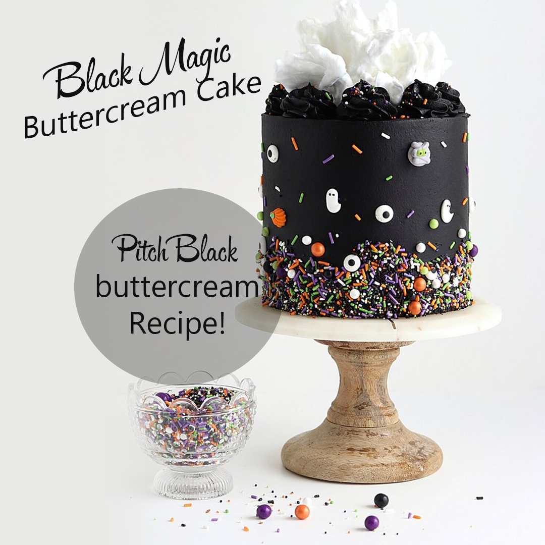 The Most Beautiful Black Wedding Cakes { Ultra Chic & classy }