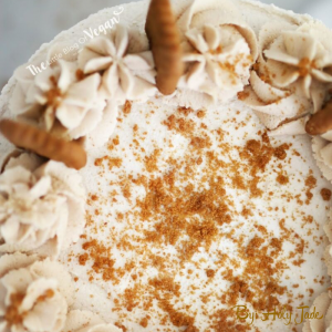 Biscoff Fault-Line Vegan Cake Buttercream
