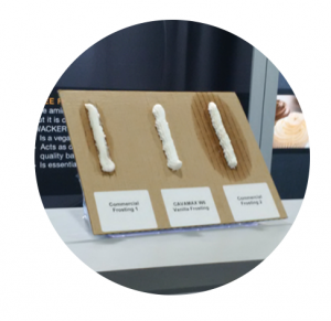 Wacker before and after heat-stabilizing icings