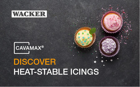 CAVAMAX® W6 for heat-stabilizing icings