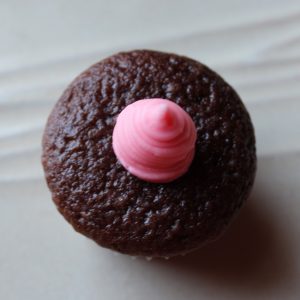 Mini Rose Cupcakes
