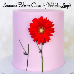 Summer Bloom Cake by Wahida Liapis