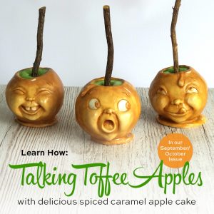Talking Toffee Apple cake