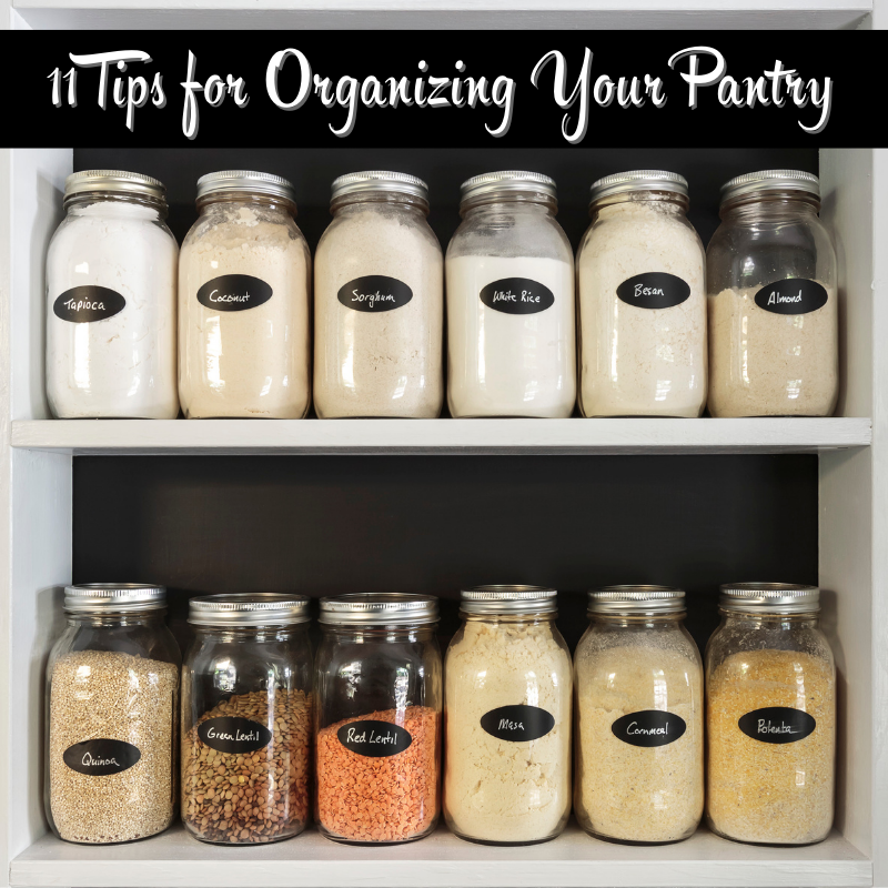 Baking Cupboard Organization - Tidbits