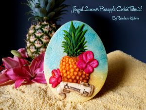 Joyful Summer Pineapple Cookie Tutorial