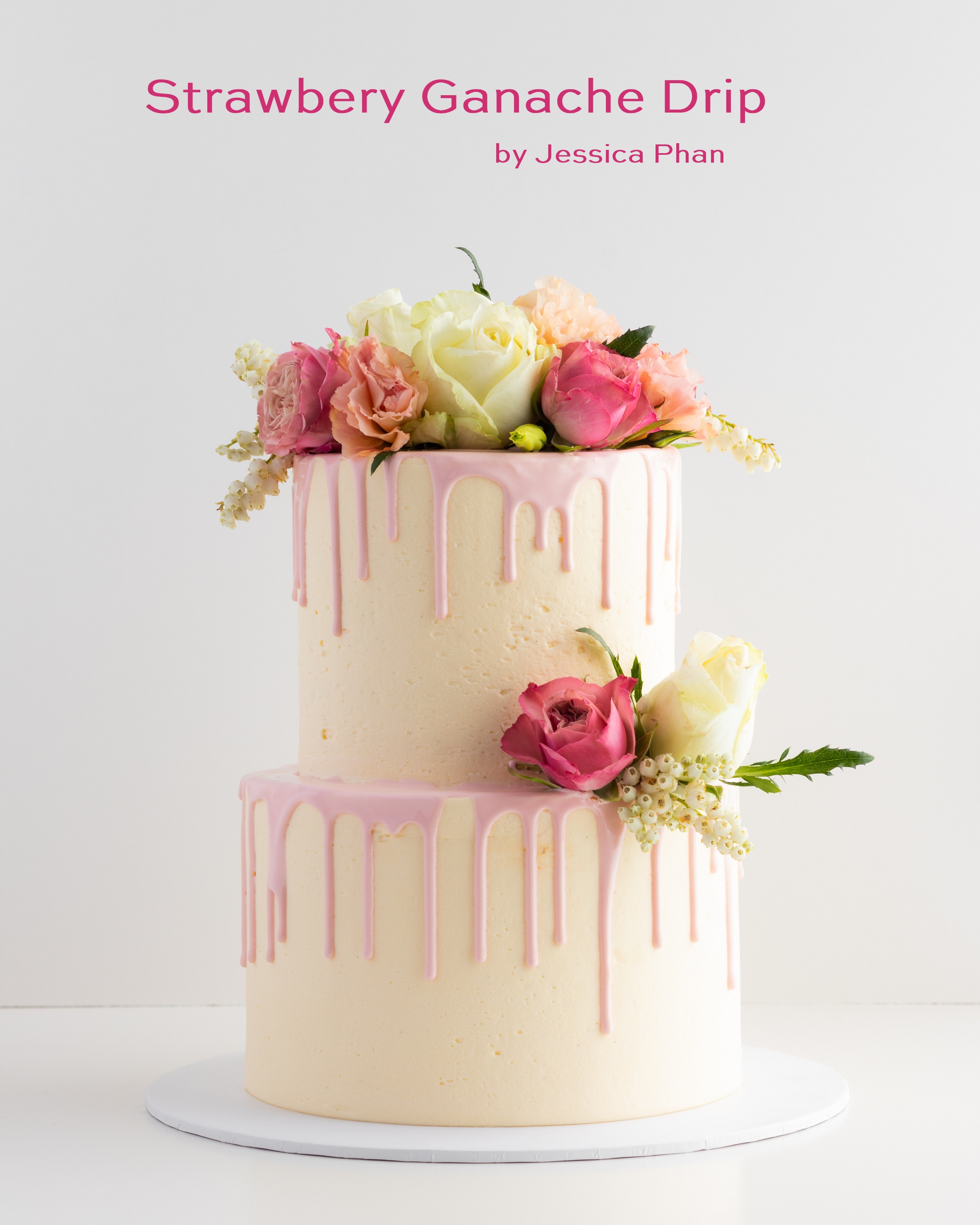 Strawberry Ganache Drip