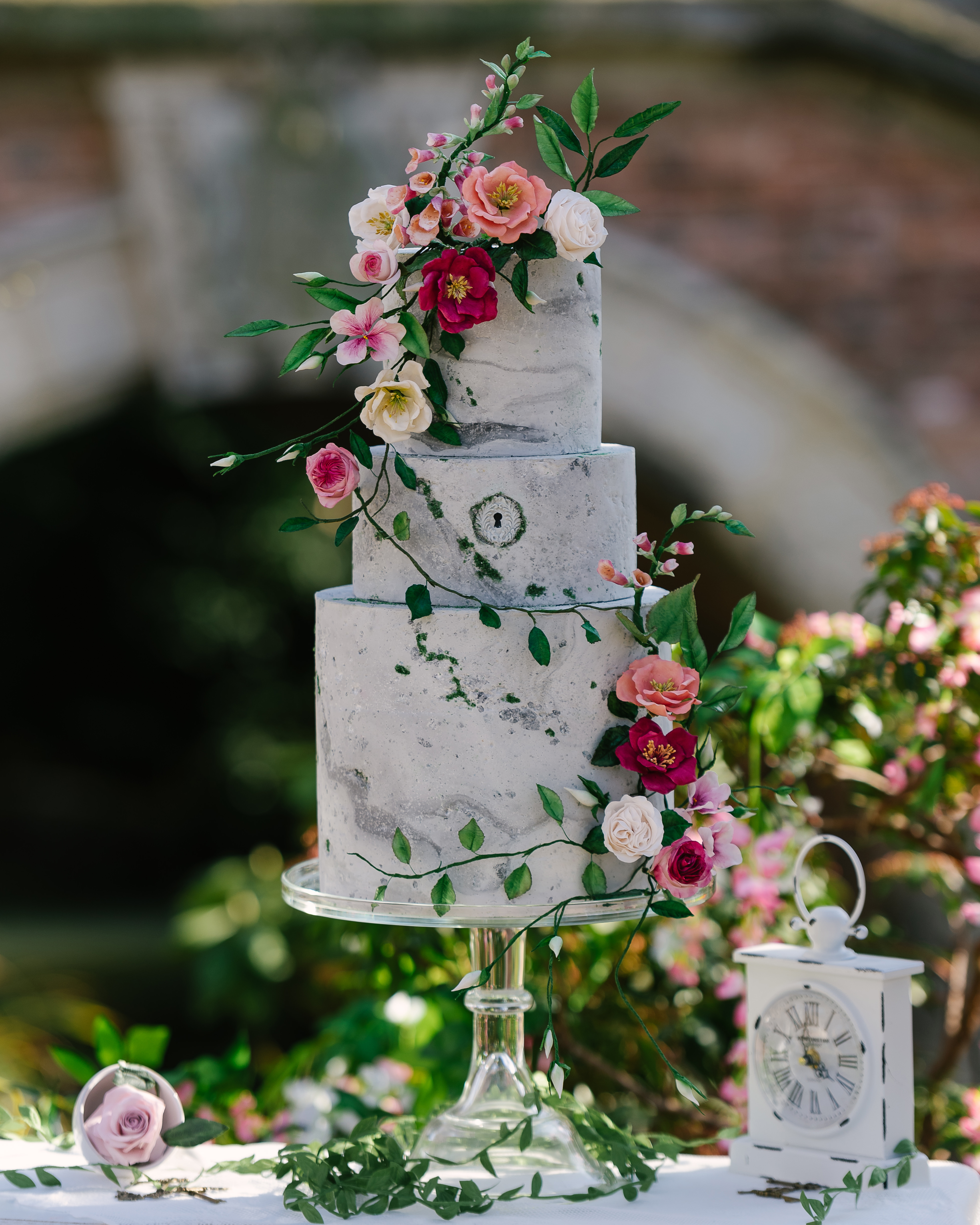 wild rose cake tutorial