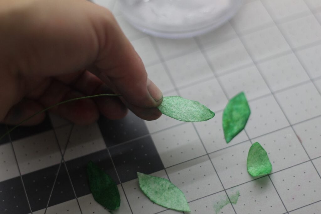 wafer paper leaves