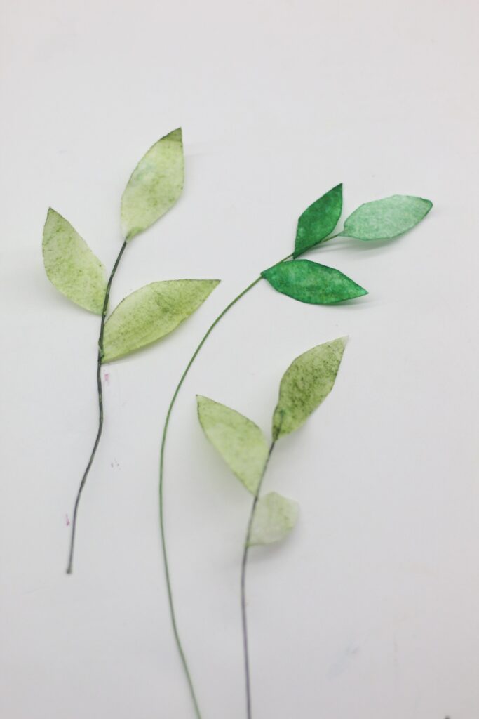 wafer paper leaves