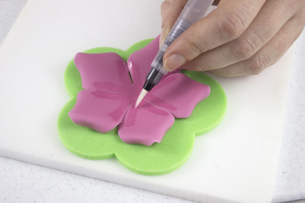 easy gum paste rose