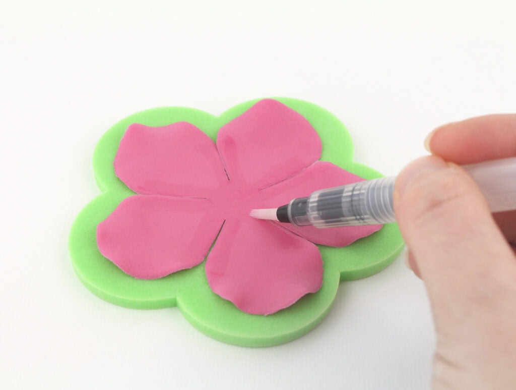 easy gum paste rose