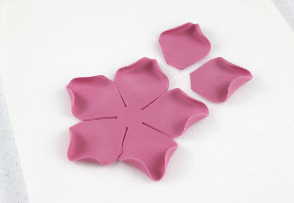 easy gum paste rose