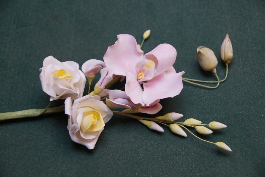 Final Gum Paste Vietnamese Slipper Orchid