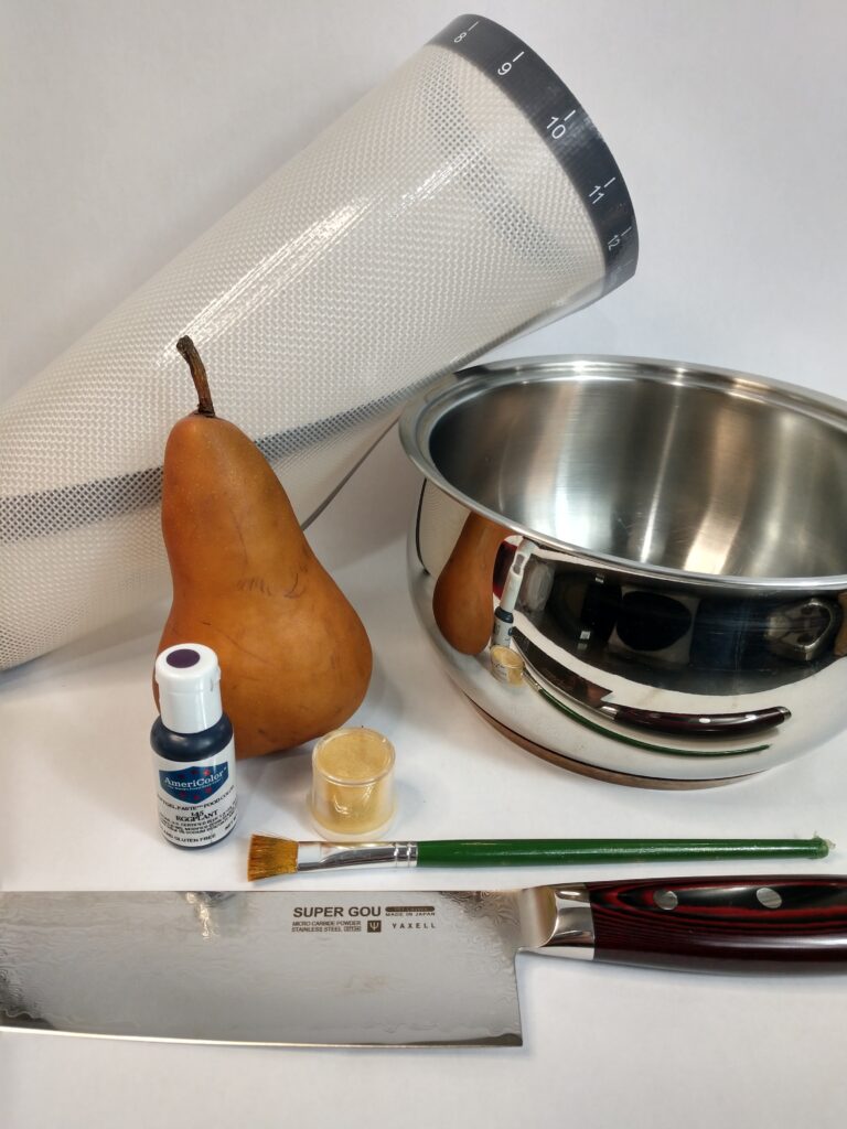 Candied Pears Components