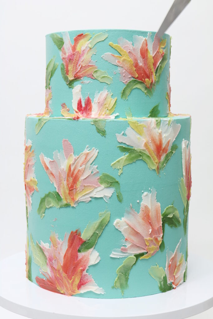 Repeat Painted Posy - 2