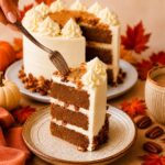 maple pecan pumpkin cake