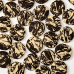 marbled butter cookies