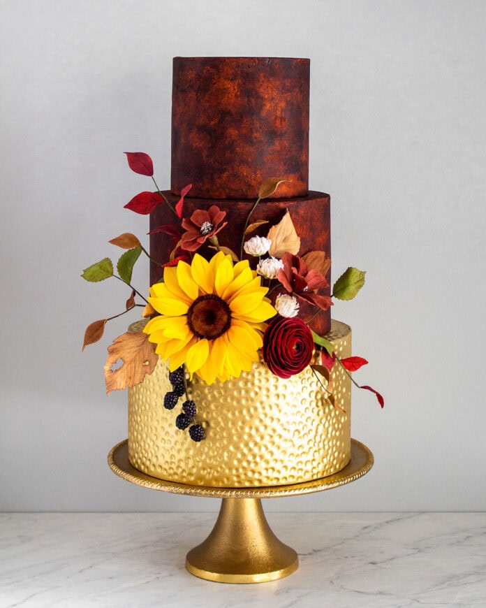 Metal Textured Fondant Tutorial metal textured fondant